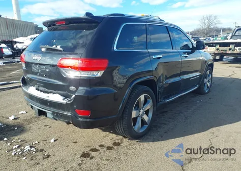 2014 Jeep Grand Cherokee Overland from USA, damaged, VIN 1C4RJFCG0EC502755